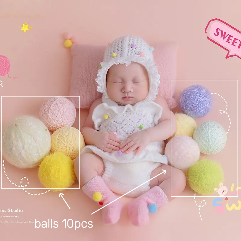 Knitting Balls 10pcs
